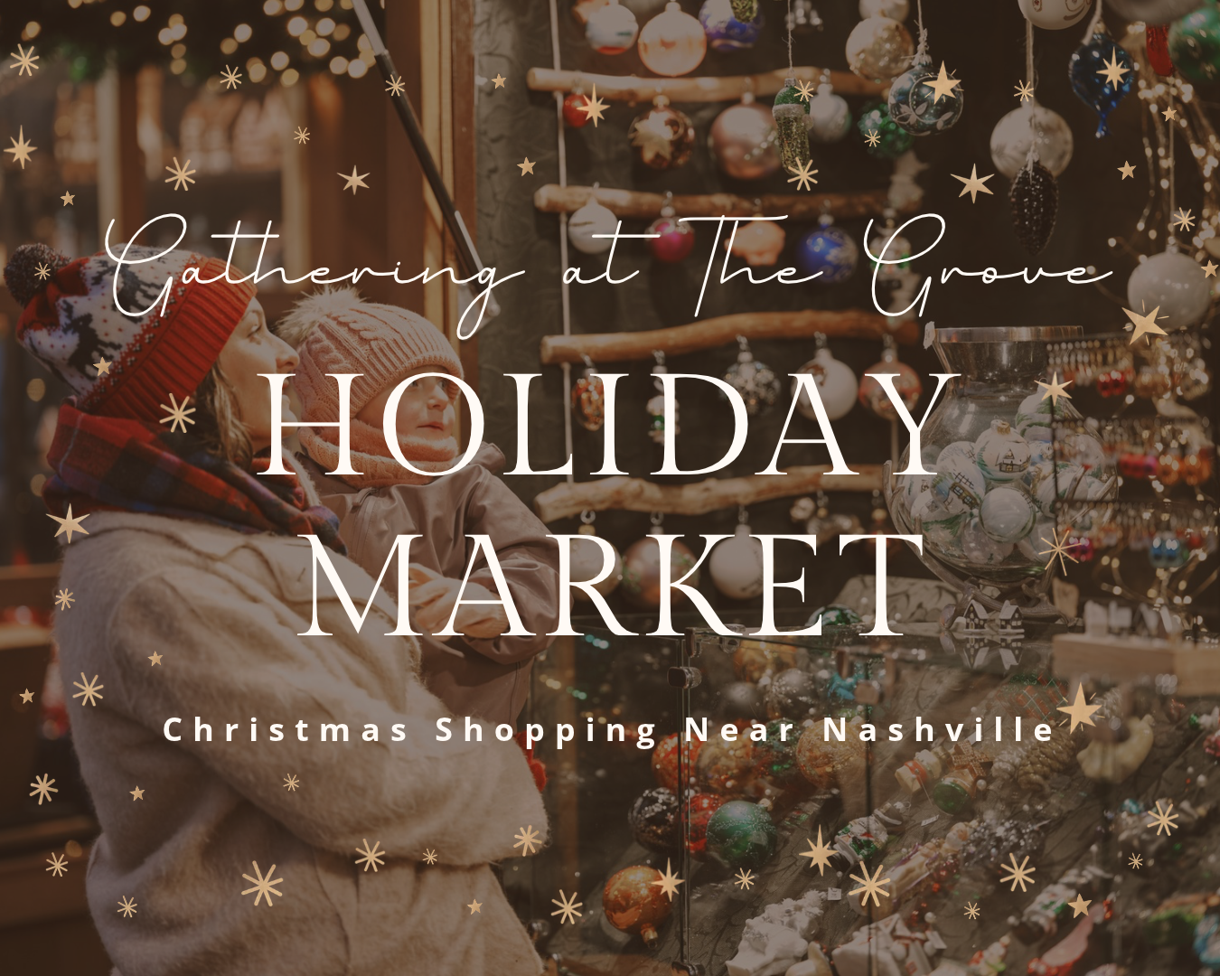 Gathering at the Grove Holiday Market